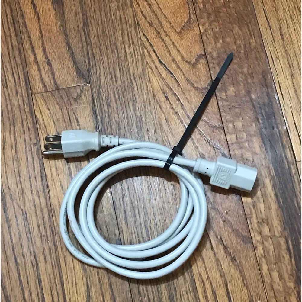 Longwell E55333 VW-1 3C/18AWG 300V TYPE SVT Computer Desktop Monitor Power Cord - Picture 4 of 13